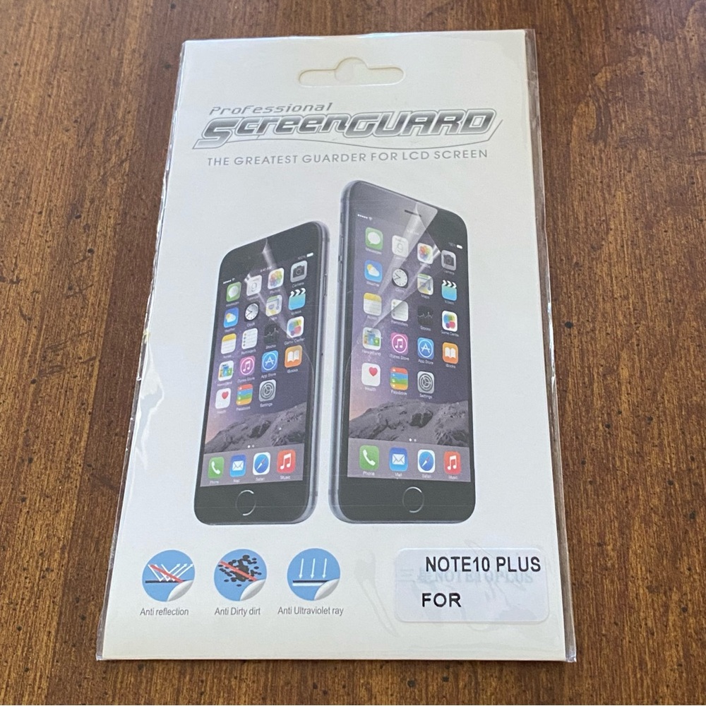 Professional Screenguard (The Greatest Guarder For LCD Screen) Note10 Plus